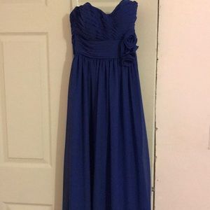 Royal blue prom dress!!